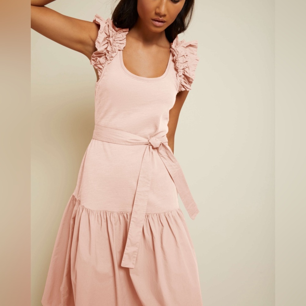 NATION LTD | Everleigh Dress Light Pink Millennial | L